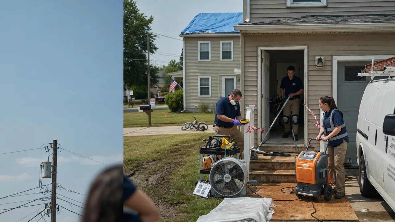 Water Damage Repair in Bristol, SD near me